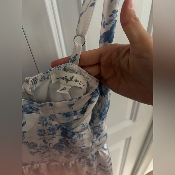 Floral Maxi Corset Dress - Picture 3 of 6